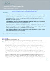 Half-yearly report
