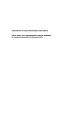 Half-yearly report