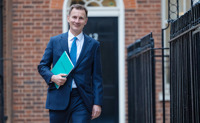 Jeremy Hunt prepares to deliver his Autumn StatementCopyright HM Treasury