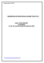 Half-yearly report