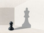 chess pawn queen